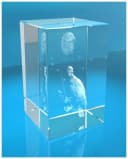 OTTO DE 3D Glasquader Eule Hochwertige Geschenkbox Made in Germany Bild 1