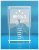 VIP-LASER 3D Glasquader Motiv "Weg zum Erfolg" mit Geschenkbox Bild 2