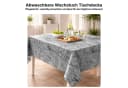 Melody Wachstuchtischdecke Marmor Grau Abwischbar Fleckenabweisend Bild 1