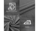 Melody Stuhlhusse Grau Universal Stretch Stuhlbezug Bild 5