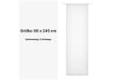 Melody Schiebegardine 2er-Set blickdicht mit Klettband Weiss Bild 5