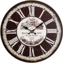 MYFLAIR Wanduhr Welcome Schwarz Römische Ziffern Bild 2