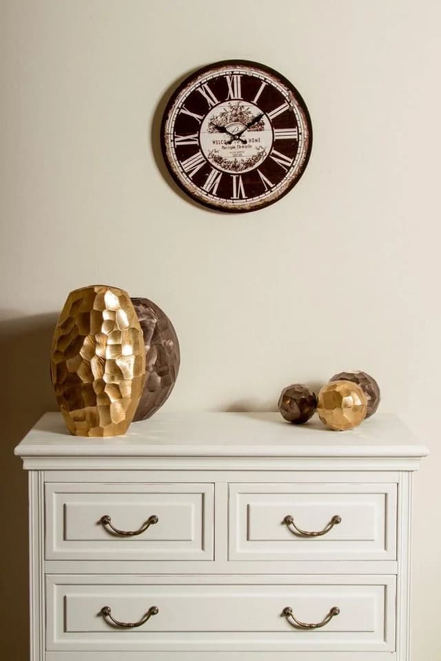 MYFLAIR Wanduhr Welcome Schwarz Römische Ziffern - Bild 3