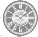 MYFLAIR Wanduhr Welcome Schwarz Römische Ziffern Bild 4