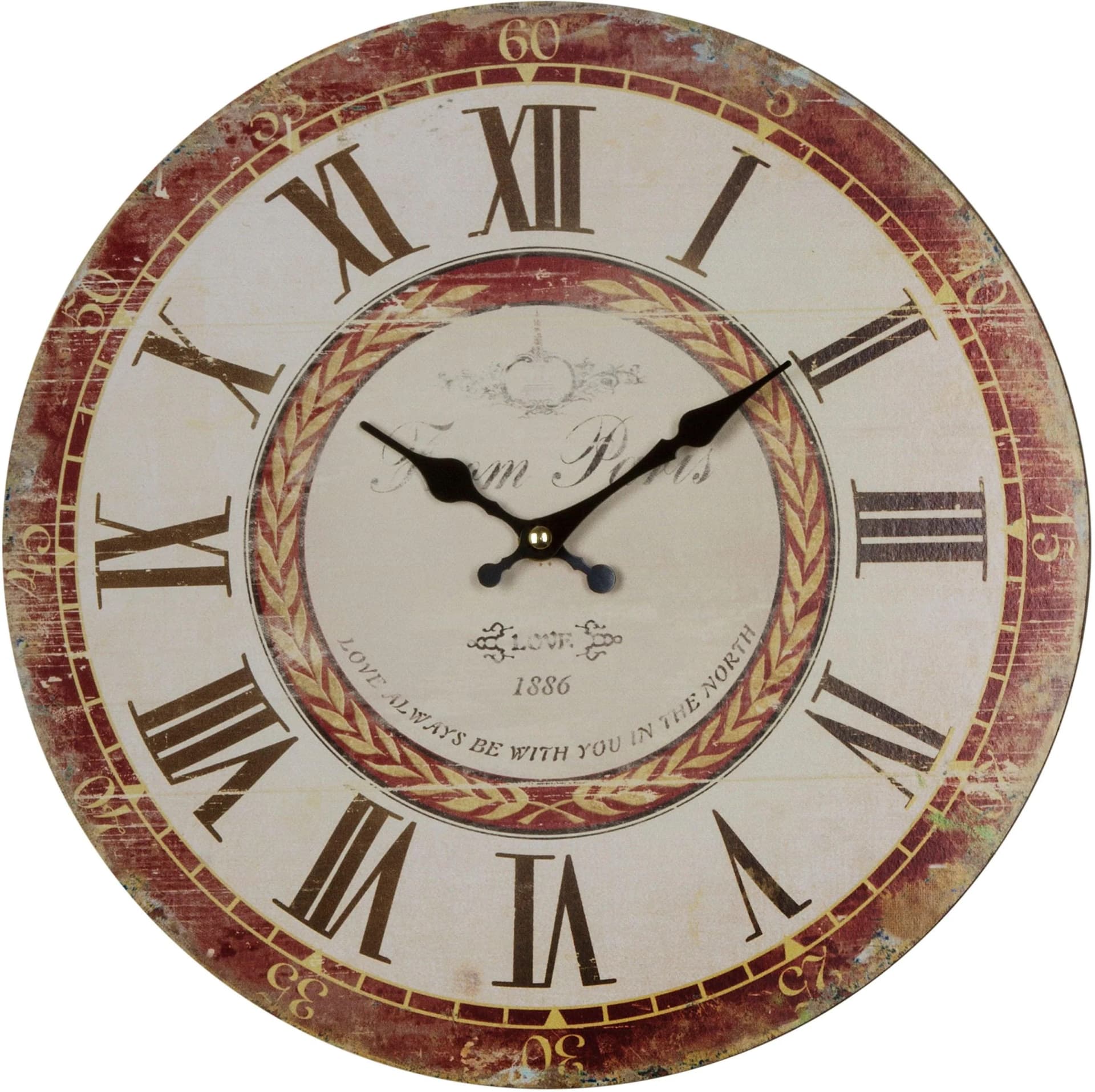 Wanduhr Love Grau MyFlair - Bild 5