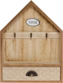MYFLAIR Schlüsselkasten Sylke Braun MDF mit Haken & Schublade Bild 3