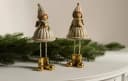 Myflair Weihnachtsfigur Winterkinder Set 2 St. Beige/Gold Bild 1
