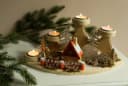 OTTO home Teelichthalter Weihnachtsdeko Winterlandschaft Holz Bild 5
