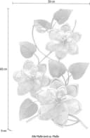 Myflair Möbel & Accessoires Wandbild Blumen Silber/Weiß Bild 3