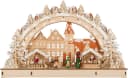 Myflair LED Schwibbogen Weihnachtsdeko Beige Holzwerkstoff Bild 2