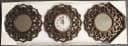 MYFLAIR 3tlg. Wanddekoset Spiegel Gold Antik Optik Landhaus Bild 4