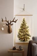 Home affaire LED-Bild Wandbehang Tannenbaum Grün/Weiß Bild 5
