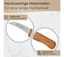 Topanbieter999 3-tlg. Küchenmesser-Set Buchenholzgriff Edelstahl Bild 3