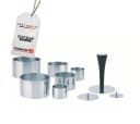Topanbieter999 Speiseringe Set 10-tlg. Edelstahl Silber Bild 1