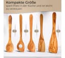 Topanbieter999 Kochbesteck-Set 5-tlg. Olivenholz Braun Bild 1
