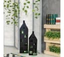 Topanbieter999 Kerzenlaterne Haus Metall Schwarz 2er-Set Bild 4