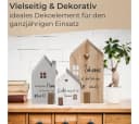 Topanbieter999 Dekoobjekt Holz Deko Häuser mit Sprüchen, 3er Set Bild 4