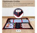 Topanbieter999 Aufbewahrungstasche Schwarz für 30 Rollen Geschenkpapier Bild 1