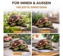 Topanbieter999 Gartenfigur Schildkröte Braun Polyresin Bild 4