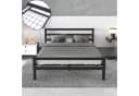 Topanbieter999 Metallbett Schwarz Stabiler Stahl Bettrahmen Bild 2