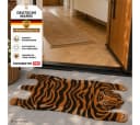 Topanbieter999 Fußmatte Tiger Design rutschfest braun Bild 2