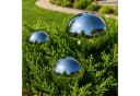Köhko 3er Set Polierte Edelstahl Dekokugeln Garten Bild 5