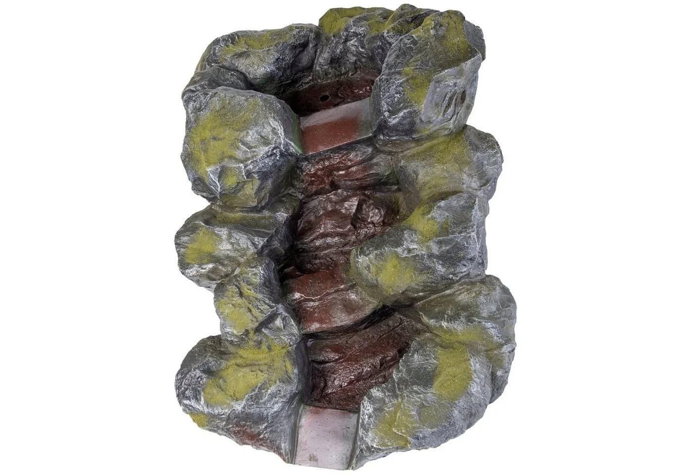Köhko Bachlauf in Fels-Optik Grau Polyresin