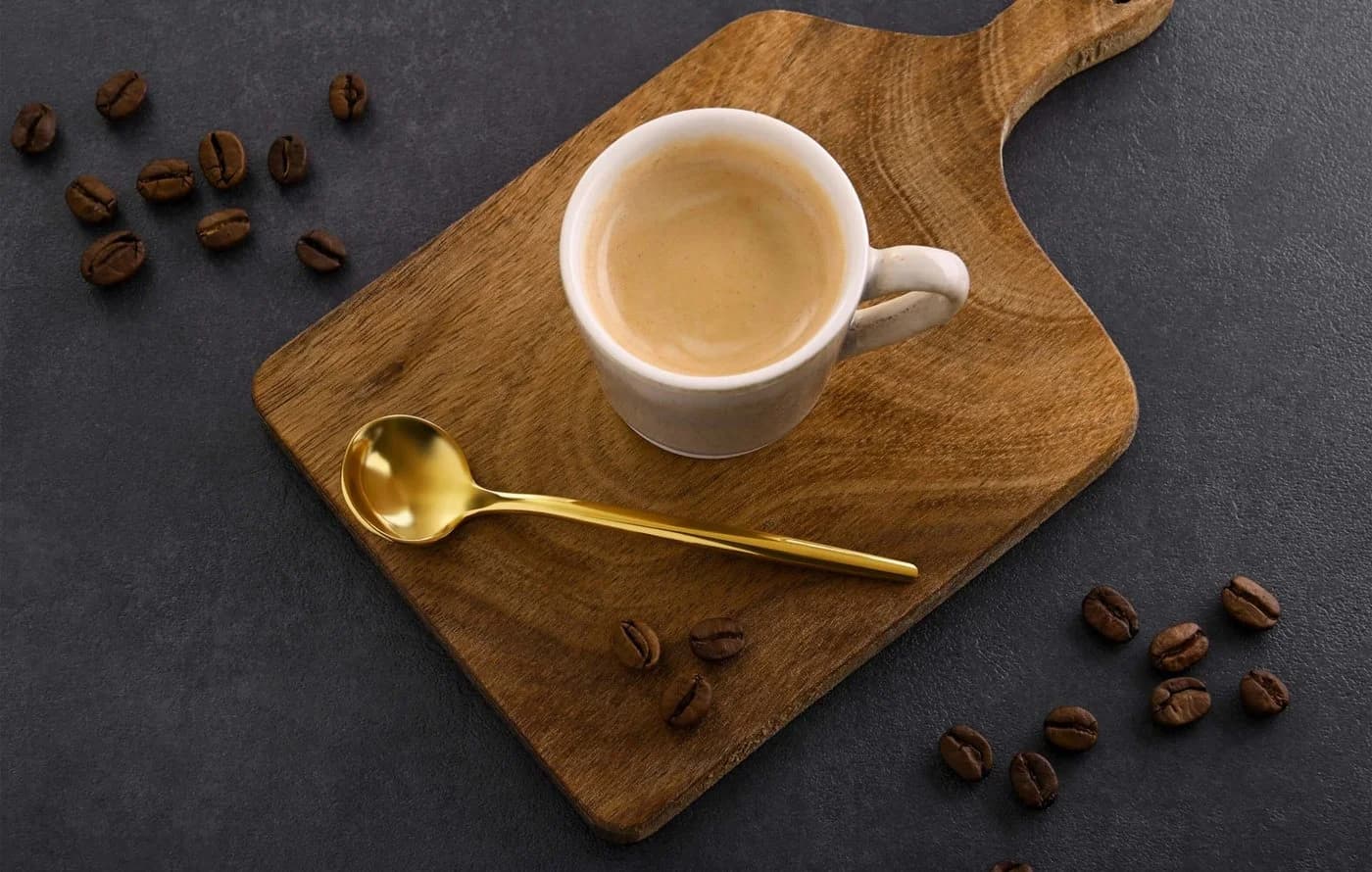 GRÄWE Espressolöffel 6-teilig Provence Gold Edelstahl