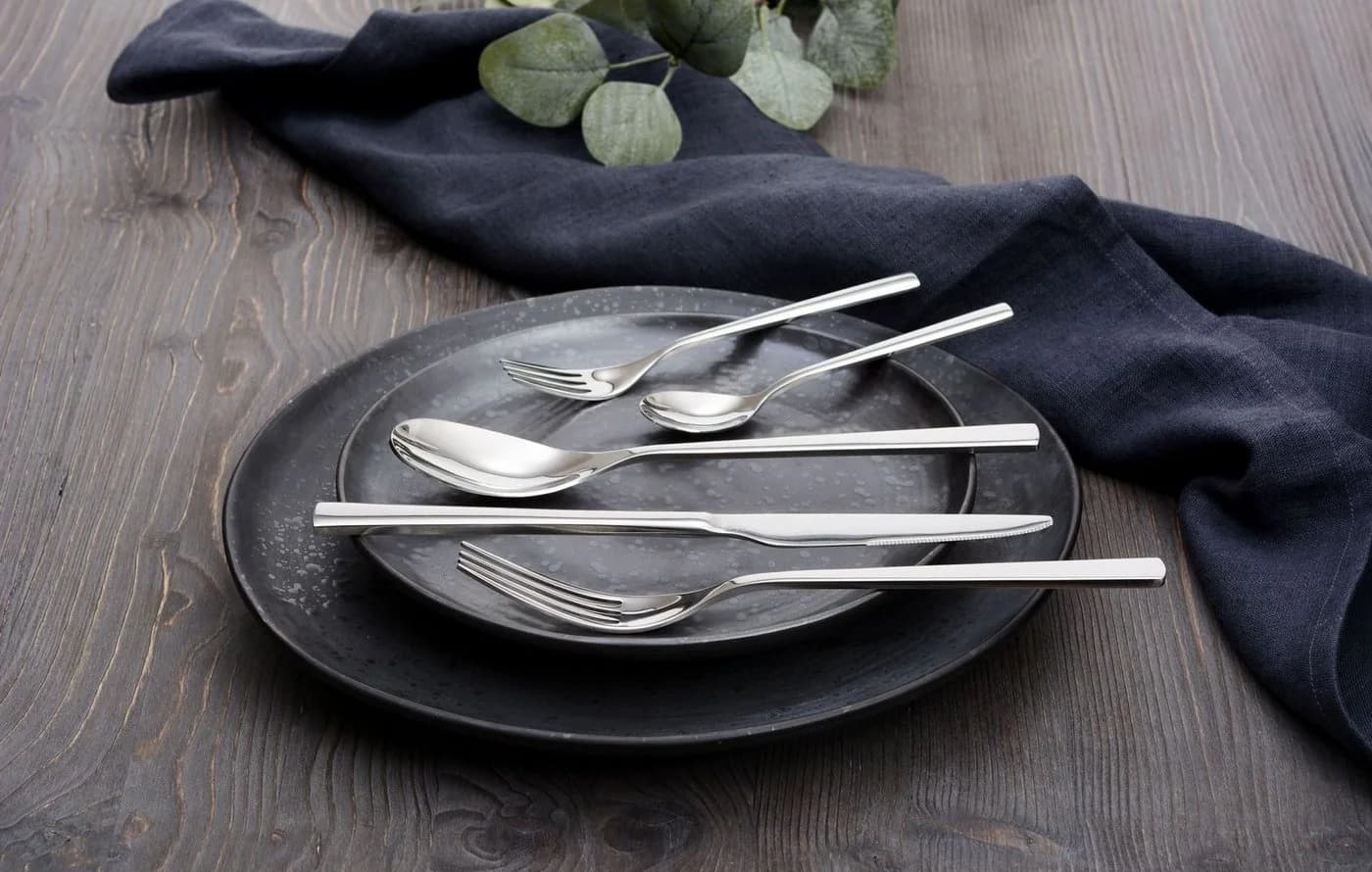 GRÄWE Besteck-Set Porto 10-teilig Edelstahl Silber