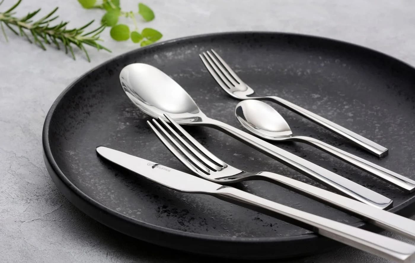 GRÄWE Besteck-Set Porto 10-teilig Edelstahl Silber - Bild 4