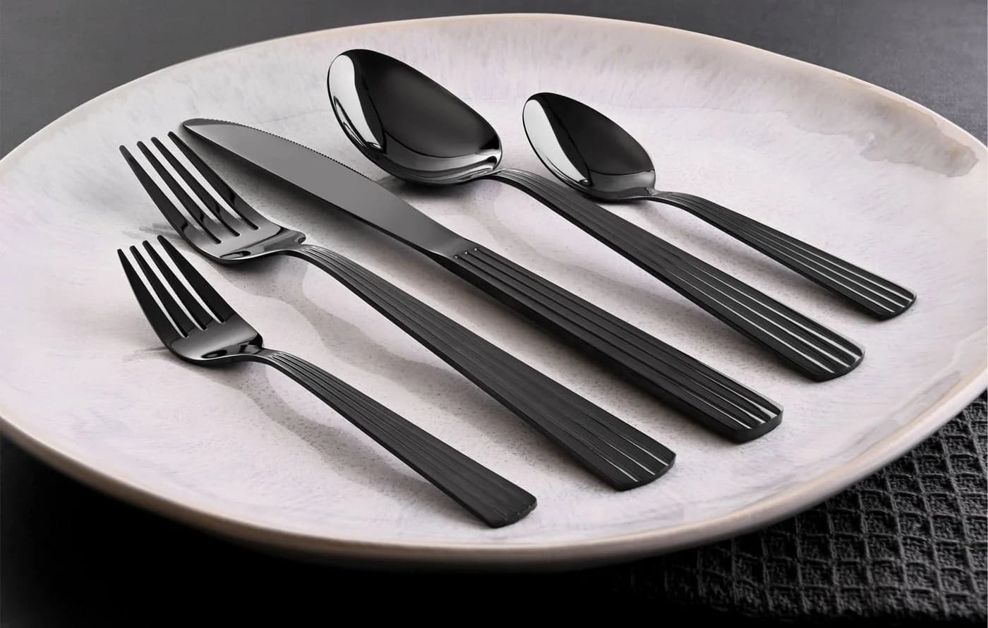 GRÄWE Besteck-Set Athen 20-tlg. Schwarz für 4 Personen - Bild 3
