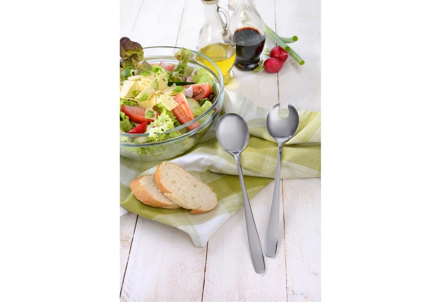 GRÄWE Salatbesteck 2-tlg. lang Edelstahl Serie Königstein - Bild 3