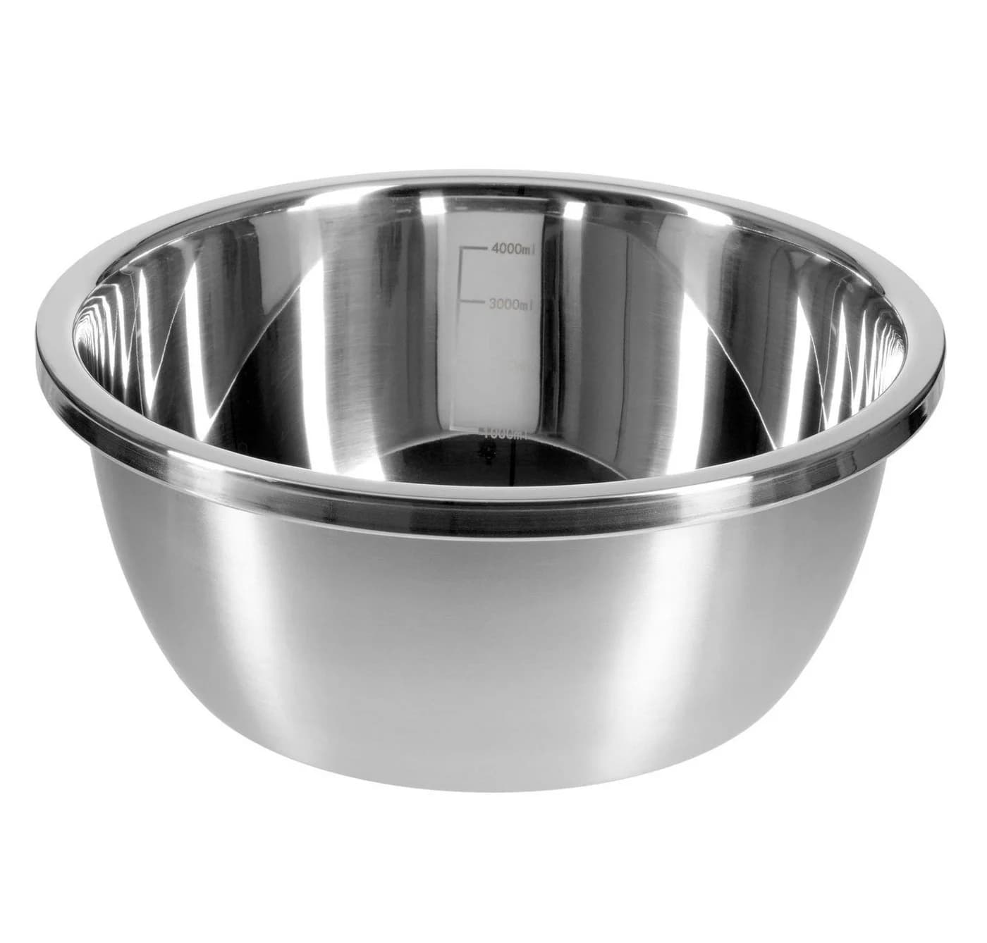 GRÄWE Edelstahl Seiher und Schüssel Set 2-teilig 28 cm