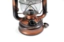 Origin Outdoors Sturmlaterne 'Hurricane' Retro Braun Metall Bild 1