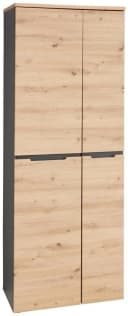 Innostyle Büromöbel-Set MEMPHIS IV 8-teilig Front Artisan Eiche Korpus Graphit Bild 3