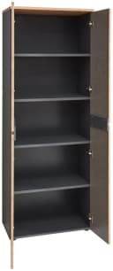 Innostyle Büromöbel-Set MEMPHIS IV 8-teilig Front Artisan Eiche Korpus Graphit Bild 5