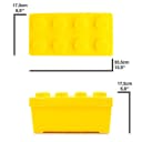 LEGO® Aufbewahrungsbox Gelb Medium Bild 3