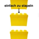 LEGO Aufbewahrungsbox Original Gelb Large Bild 3
