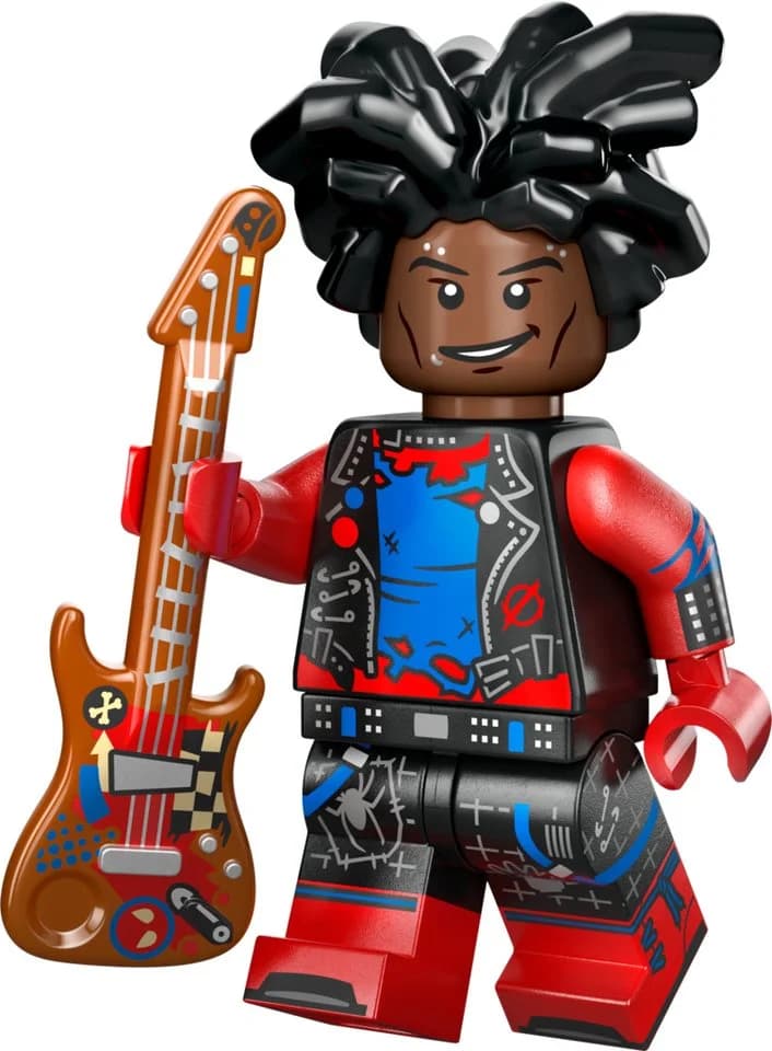 LEGO Minifiguren Spider-Verse: Hobie Brown / Spider-Punk Spielbausteine - Bild 2