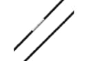 Auroris Lederband geflochten 3mm schwarz Echtleder Kette Bild 1