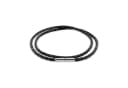 Auroris Lederband geflochten 3mm schwarz Echtleder Kette Bild 2