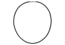 Auroris Lederband geflochten 3mm schwarz Echtleder Kette Bild 3
