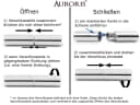 Auroris Lederband geflochten 3mm schwarz Echtleder Kette Bild 4