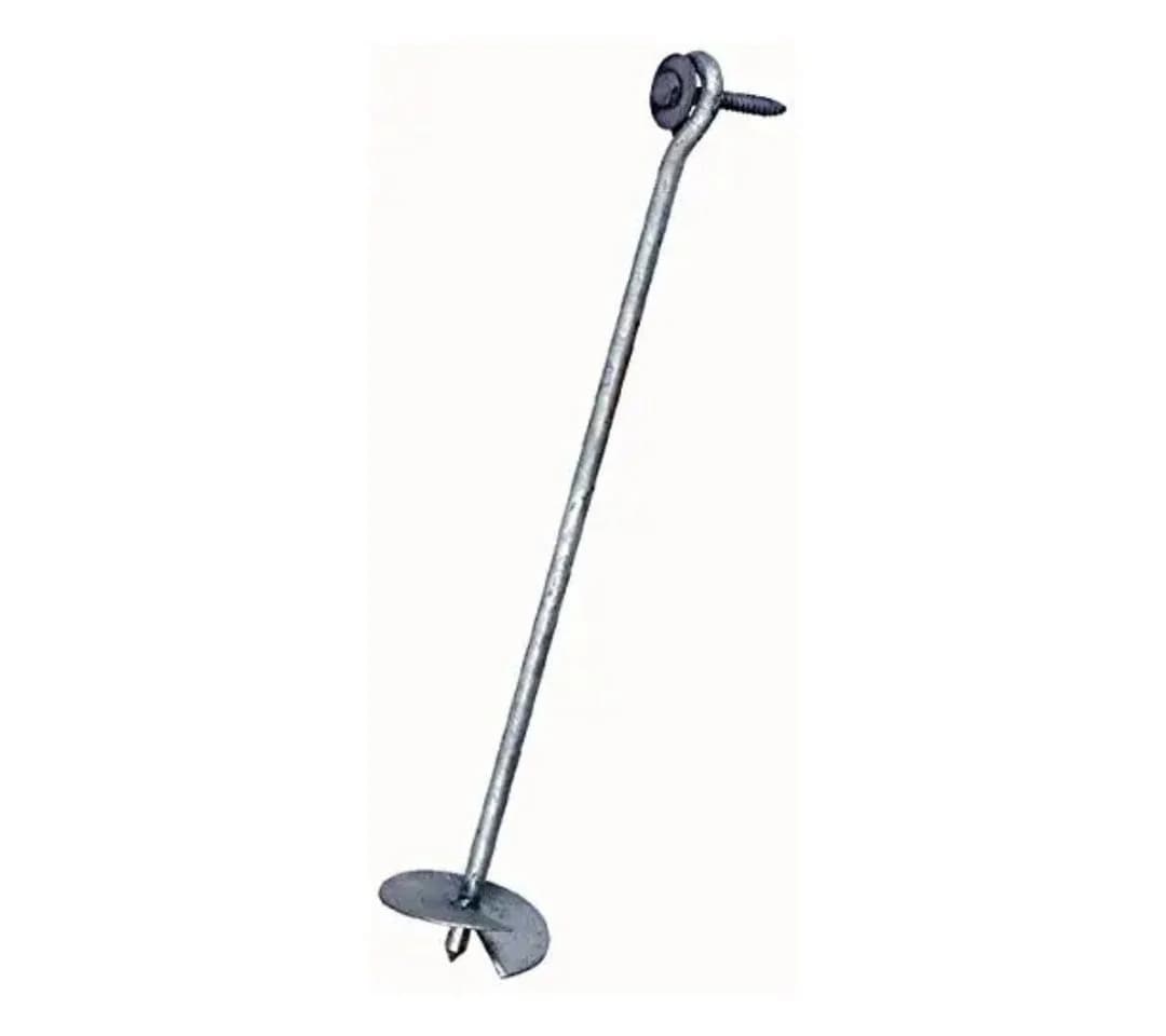 Gartenwelt Riegelsberger Bodenanker 6er-Set Stahl feuerverzinkt 60 cm