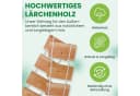 Gartenwelt Riegelsberger Holztritte Lärche Gartenweg Bild 5