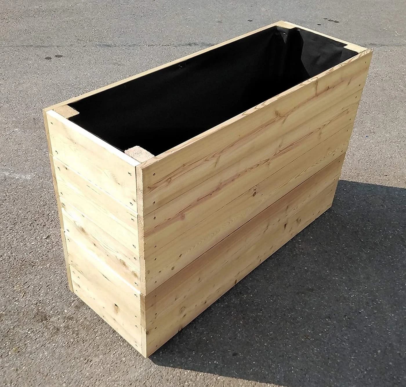 Gartenwelt Hochbeet Lärchenholz Höhe 71cm Bausatz