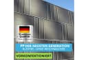 Gartenwelt Riegelsberger Sichtschutzstreifen PREMIUM Polypropylen braun/grau Bild 5