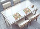 raxxa Premium-Platzset 4-tlg. Antike Rosen Vinyl Bunt Bild 1