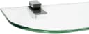 ib style Wandregal Glas 6mm klar mit Clip KUBI Verchromt Bild 2