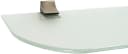 ib style Wandregal Glas 6mm klar mit Clip KUBI Verchromt Bild 4
